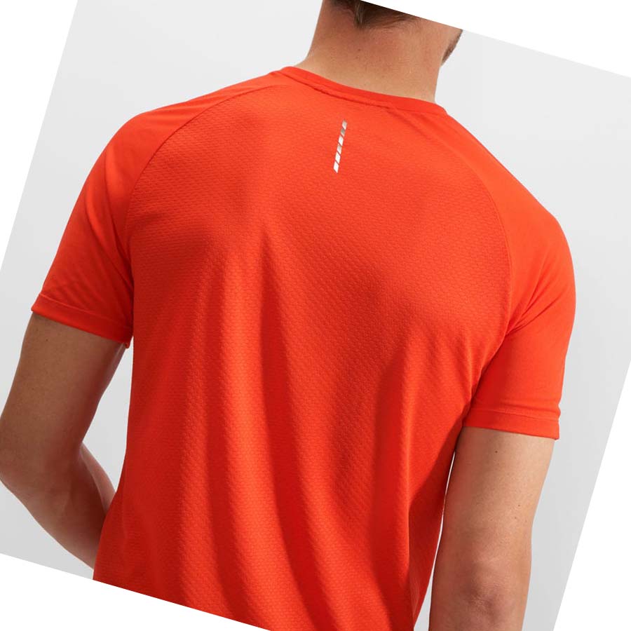 Camiseta Salomon PROMO CROSS REBEL Hombre Naranjas | MX 3239DFM